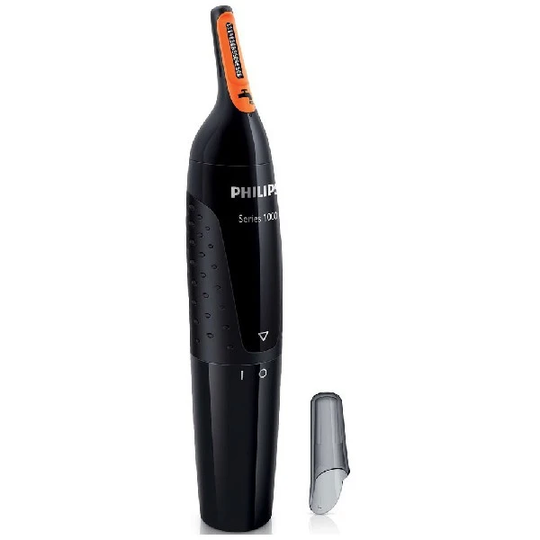 Триммер для носа и ушей Philips NT 1150/10 Nosetrimmer series 1000 черный | Красота здоровье