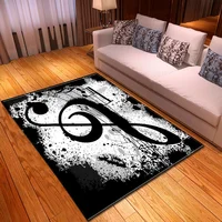 3D Animal Music Note Carpets 3