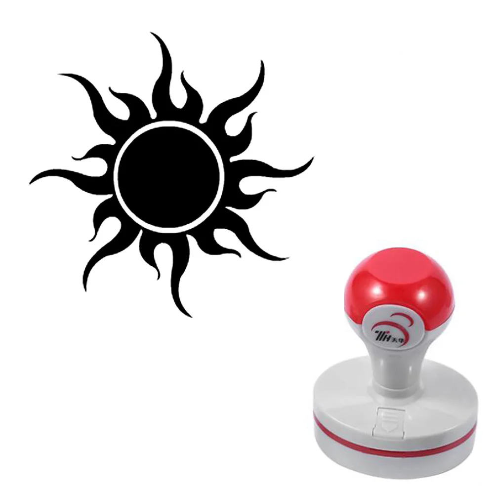 

1 PCS Sun Logo Self-Inking Photosensitive Planner Scrapbooking Stamps for Card Making Book Journal Art Supplies