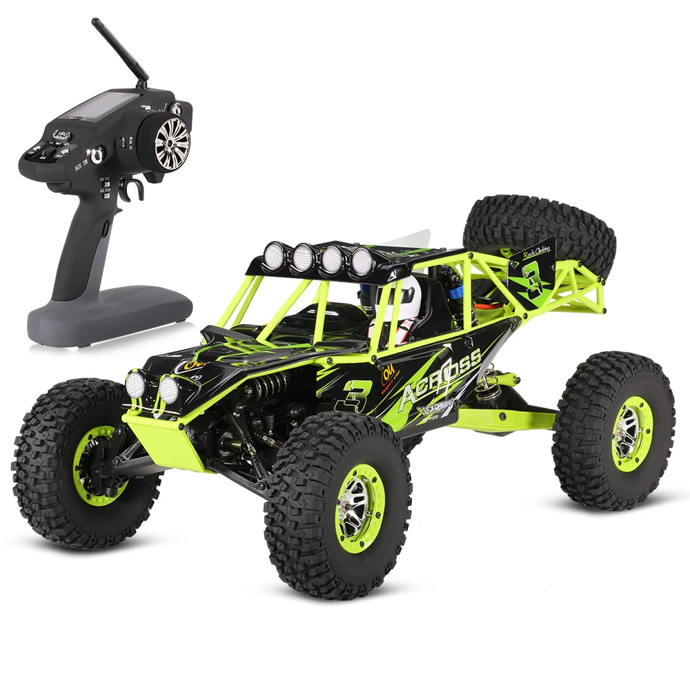 WLtoys 10428 RC автомобили 2,4G 1:10 масштаб 540 матовый двигатель дистанционное управление Электрический дикая трек воин игрушечная машинка