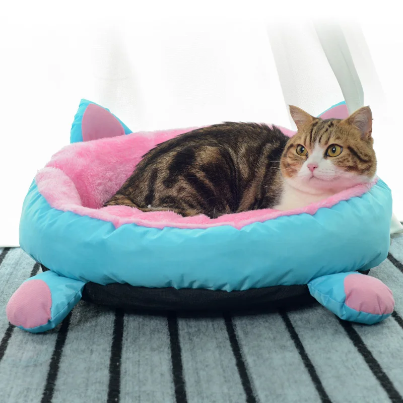 

Cat Litter Warm Removable And Washable Net Red Four Seasons Universal Cat Nest Dog Bed Dog Pet Supplies Summer Send Mat