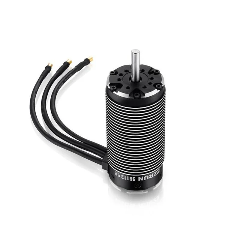 Бесщеточный 4 полюсный двигатель HobbyWing 56113SL 800KV с EzRun MAX5 V3 200A бесщеточный