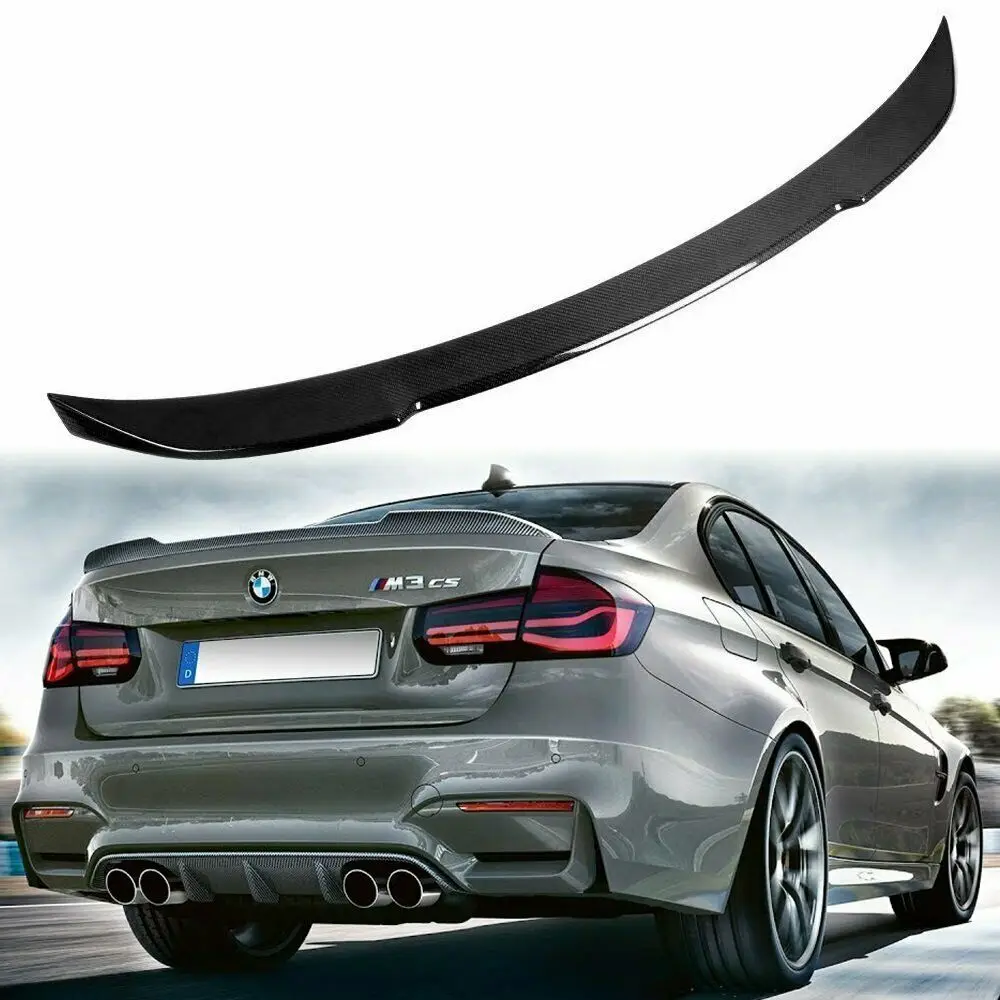 Новинка спойлер из углеволокна для ботинок подходящий 4-дверного седана BMW F30