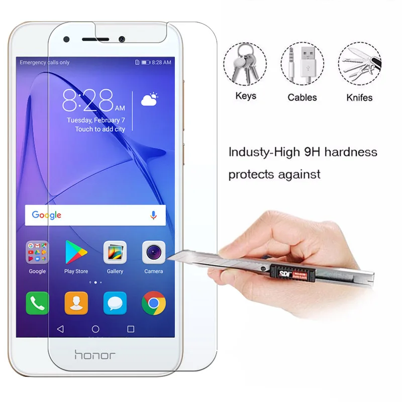 Защитное стекло Honor 6a 6c Pro Защитная Броня 6x закаленное Honer 6 A C X защита экрана C6 для huawei A6 Honor6a Nonor 6cpro X6