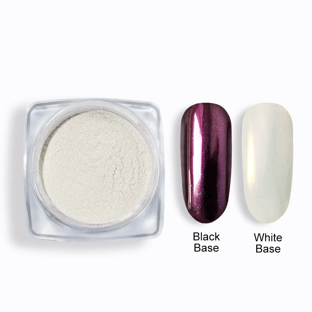 Mirror Powder 062 1 шт. 0,8 г голографический блестящий для ногтей Пудра для ногтей искусство зеркальный пигмент глиттер, сияющая пудра хром порошок зеркальный эффект маникюр - Цвет: Mirror Powder 062