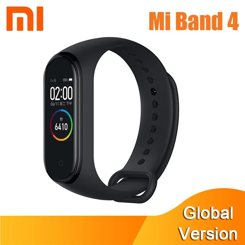  Global Version Xiaomi Mi Band 4 Smart Bracelet 3 Color AMOLED Screen Heart Rate Fitness Bluetooth 5 - 4000248154475