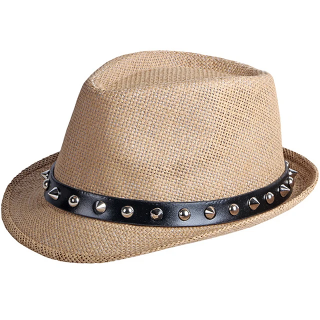 HT3701 cappello da spiaggia da uomo classico Fedora primavera estate cappello  uomo donna Trilby cappello Fedora maschio femmina cappello Hip Hop cappello  di paglia Panama uomo|Men's Sun Hats| - AliExpress