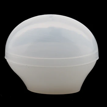 

Silicone Egg Mould DIY Resin Casting Necklace Pendant Clay Soap Mold Tools