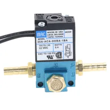 MAC-Válvula solenoide 3 puertos 35A-ACA-DDBA-1BA, control de refuerzo electrónico, con silenciador de latón