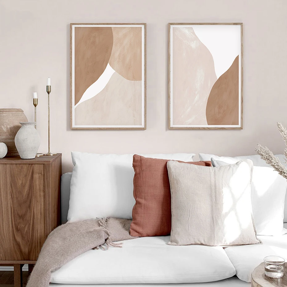 Abstract-Bohemia-Beige-Color-Canvas-Painting-Geometric-Wall-Art-Print-Poster-Pictures-for-Living-Room-Interior (2)