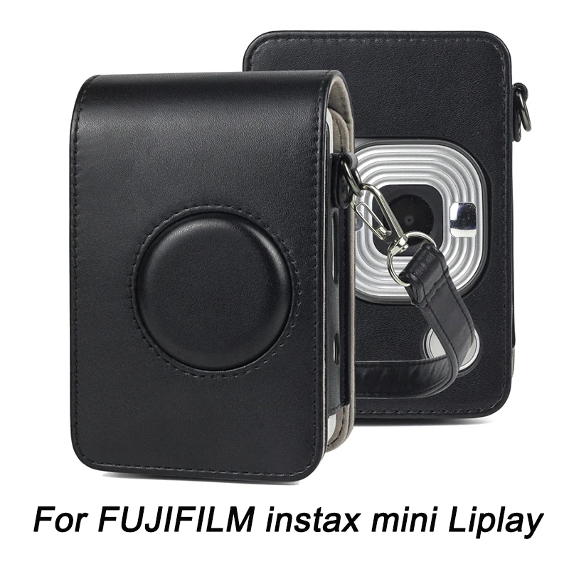 Good Quality Full Body Camera Retro Pu Leather Case Bag With Strap For