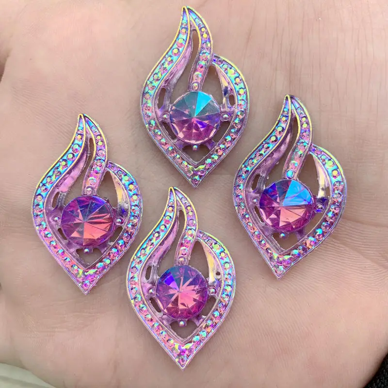 21*34mm Leaves shape Sew on rhinestones flatback resin crystals accessory gemstone strass loose beads -S411 10pcs resin rhinestones,sew on rhinestones,non hot fix rhinestones,sewing rhinestones,resin rhinestones and pearls,rhinestone crystals,rhinestone accessories,rhinestones beads,resin craft decoration,non hotfix rhinestones