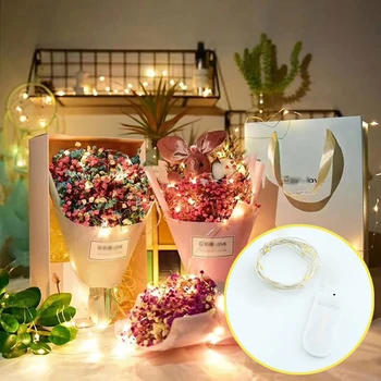 

2m 20 LED Star Light String Twinkle Garlands Battery Powered Christmas Lamp Holiday Party Wedding Decorative Fairy Lights