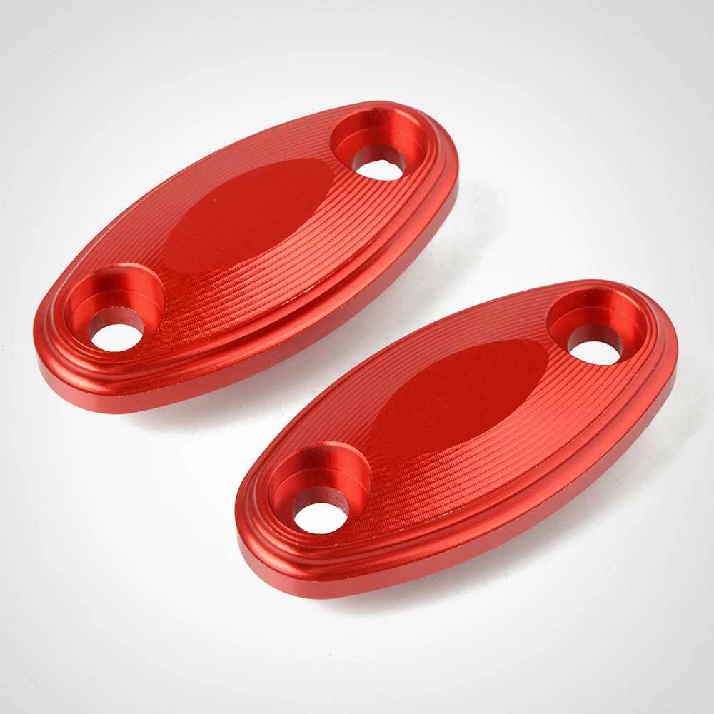 

CNC Aluminum Motorcycle Accessories Windshield Rear View Side Mirrors Bracket Hole Cap Clamp Cover FOR HONDA Cbr650f 2016