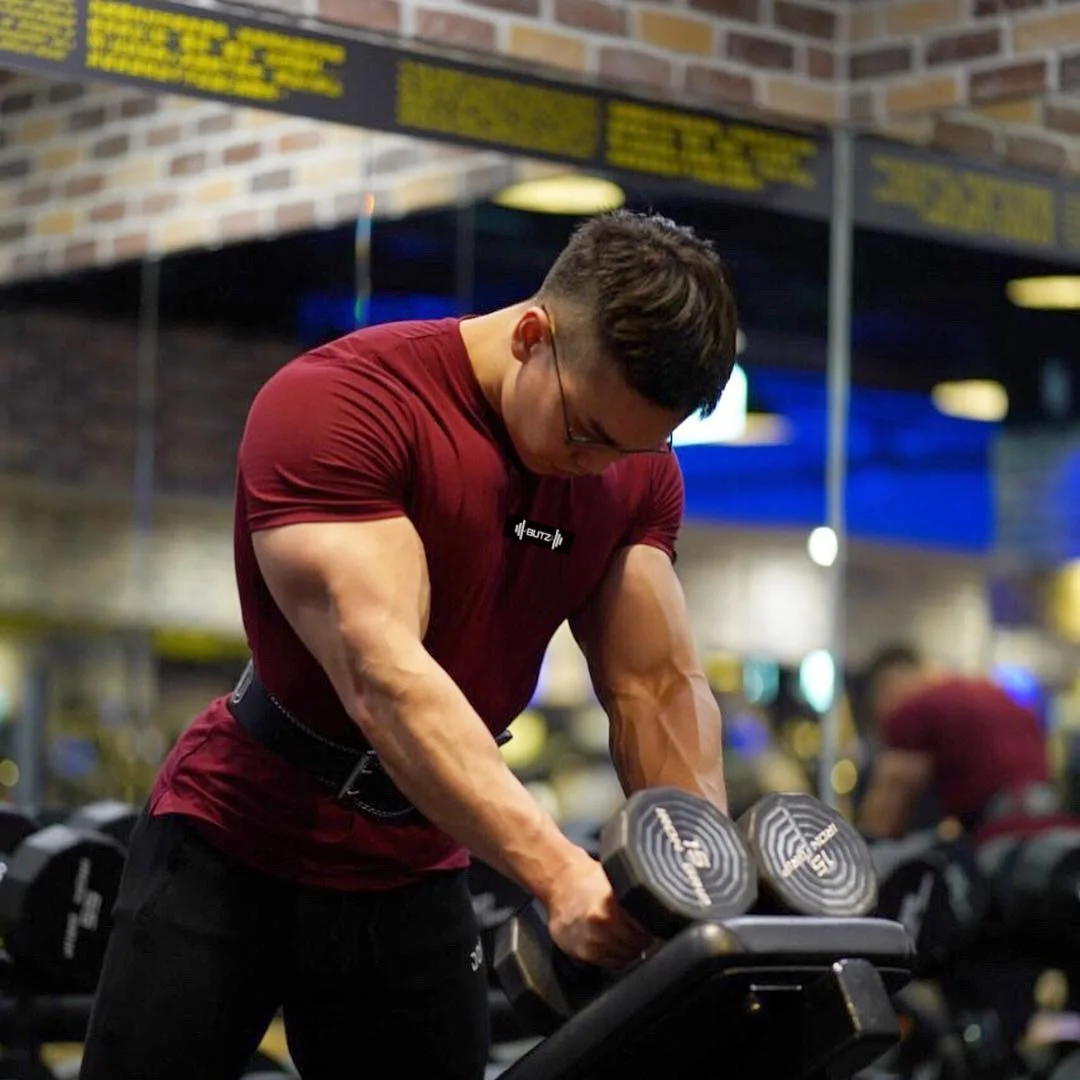 Muscle Dr. корейский стиль Европа и Америка братья популярный бренд Беговая тренировочная Спортивная Футболка Мужская Чистый хлопок Фитнес Sh