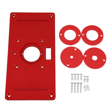 

Woodworking Trimming Machine Flip Board Milling Flip Strong Toughness Wooden Portable Aluminum Alloy Insert Plate