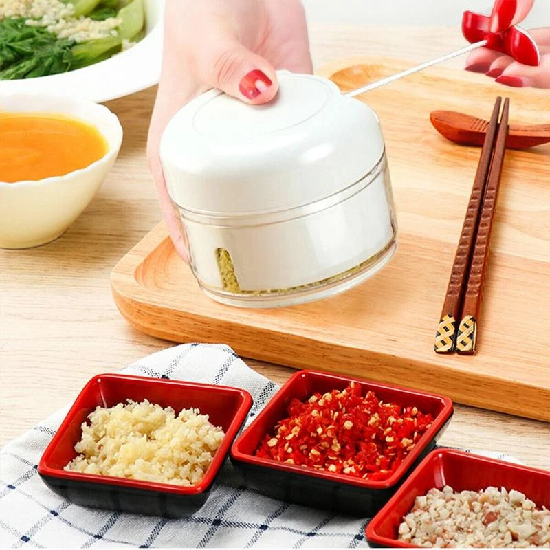 Многофункциональная ручная мясорубка, измельчитель чеснока, высокое качество, высокоскоростной дизайн, измельчитель овощей и фруктов