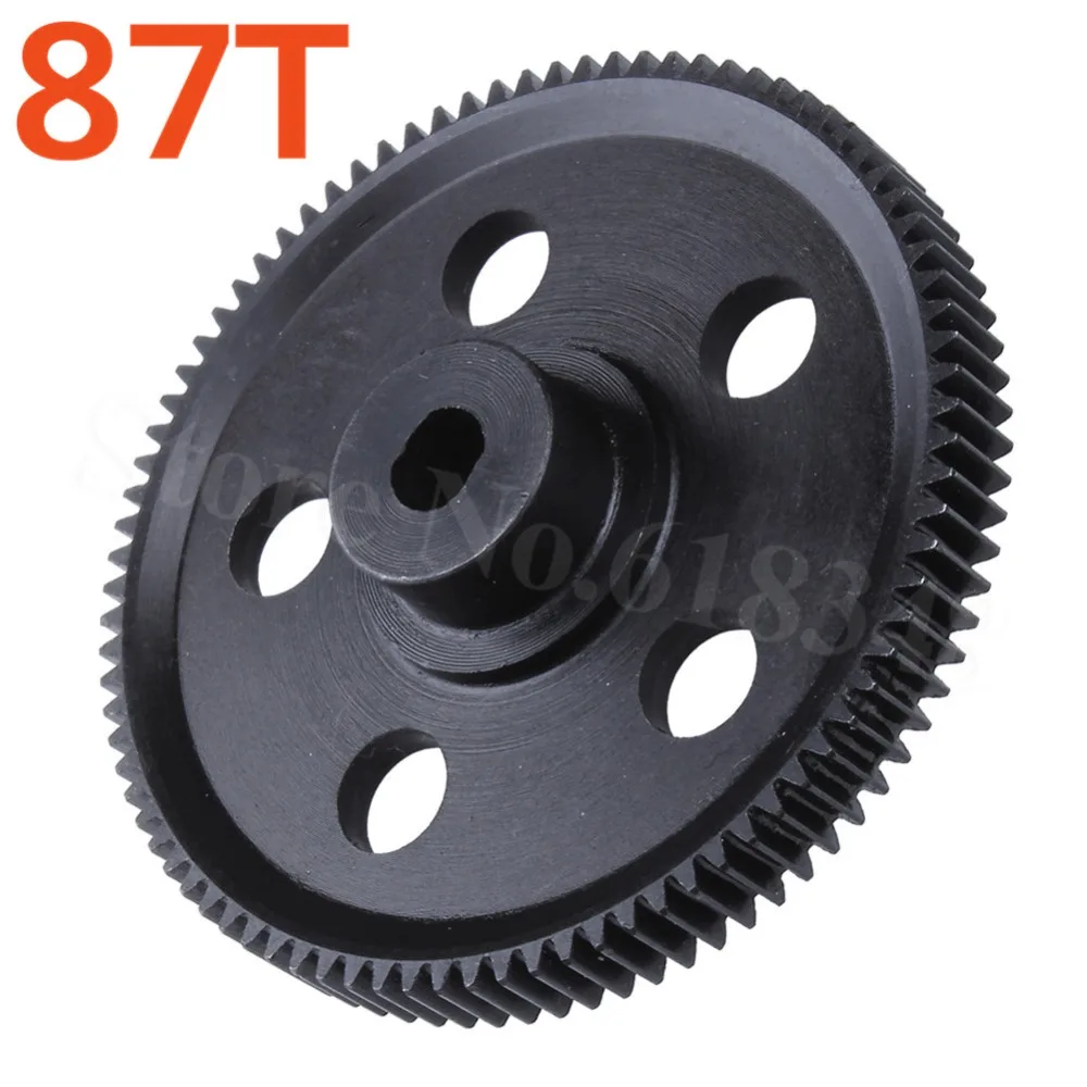 Для HSP Pangolin 94180 металлическая зубчатая шестерня 87T 18024 RC 1/10 запчасти для грузовика