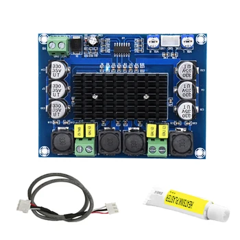 

Dual-Channel Stereo Board Power Digital Amplifier TPA3116D2 2X120W Audio Amplifiers For Home Theater Amp DIY With Thermal Paste