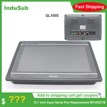 Kinco touch screen gl100e atualizado versão homem-máquina interface 10.1 Polegada entrada de porta serial substituição mt4532t/e máquina humana