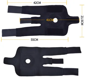 

1PC Sport Kneepad Pressurized Elastic Knee Pads Support Sleeve Basketball Volleyball Brace Protective Gear Training