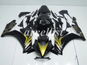 

Preferential New ABS aftermarket Motorcycle Fairings Kit Fit For Honda CBR1000RR 2012 2013 2014 2015 bodywork set golden black