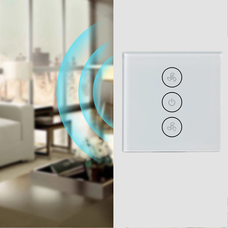Smart Life WiFi умный сенсорный Вентилятор переключатель панель Alexa голосовой пульт дистанционного управления граффити приложение ЕС умный переключатель работа с Google Home Alexa