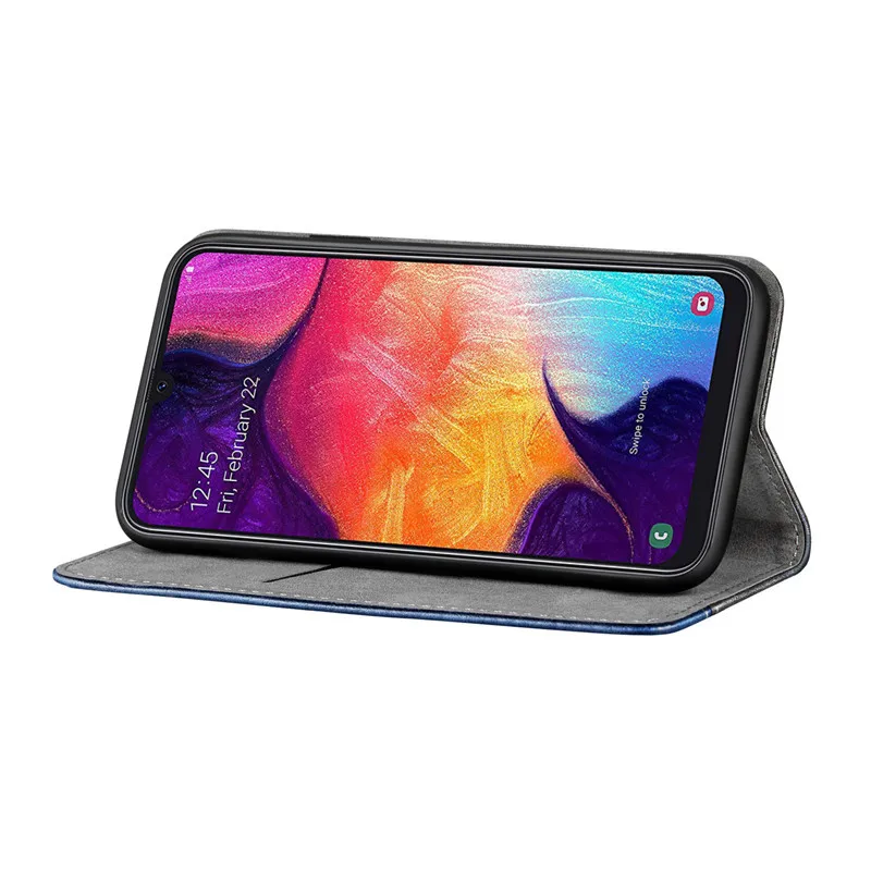 Винтаж кожаный флип-чехол для телефона для samsung Galaxy M30 M20 M10 A70 A50 A40 A30 A20 A10 A6 плюс A7 A8 A520 чехол с отделением для кредитных карт