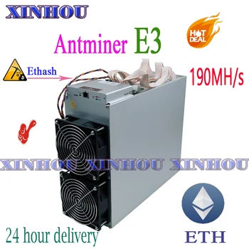 

ETH Ethereum miner Antminer E3 190MH/S Asic Ethash no PSU ETH ETC Mining machine Better Than S9 S9i T9 Innosilicon A10 A7 M3 M10