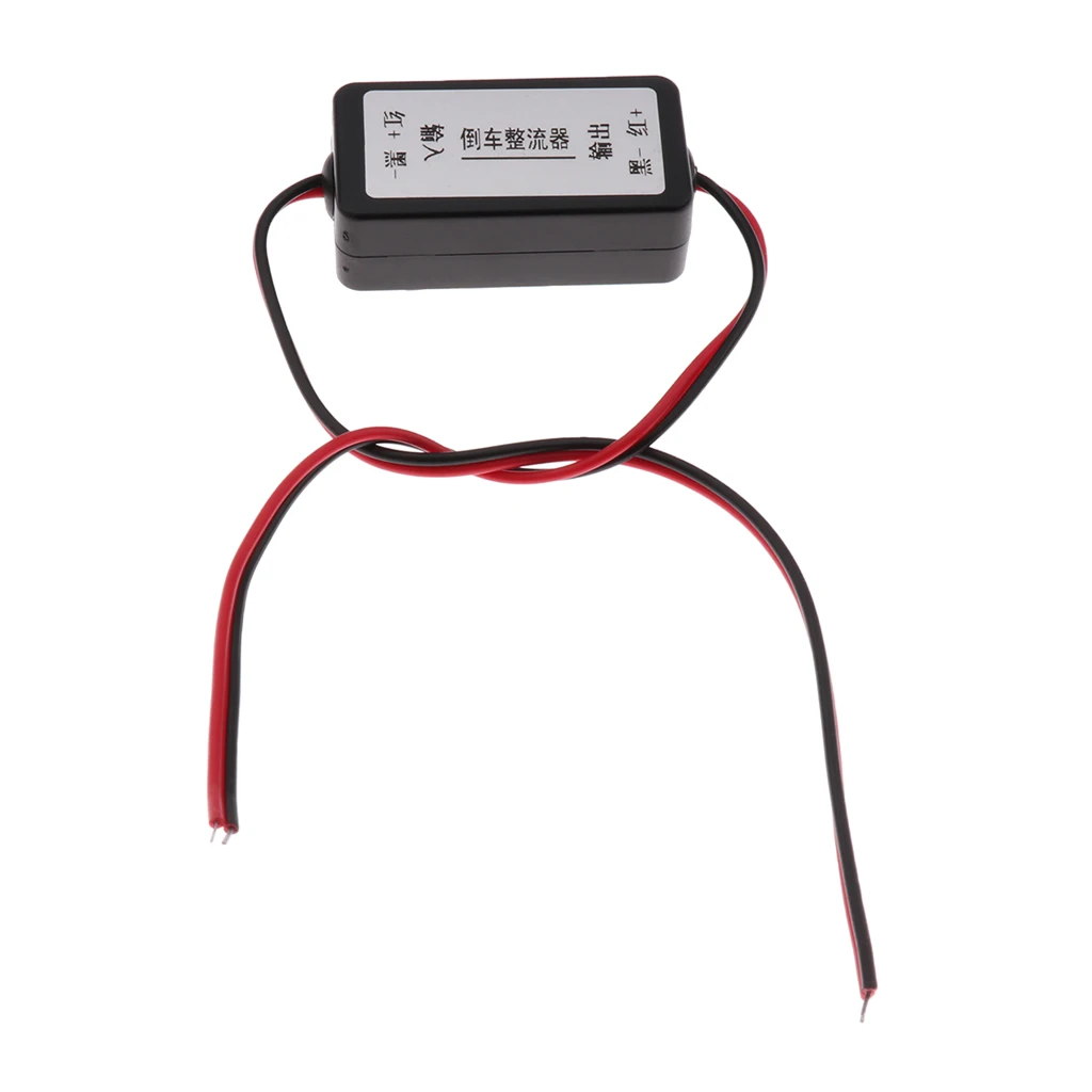 Durable 12V DC Car Truck Backup Rear View Camera Power Relay Filter Capacitor