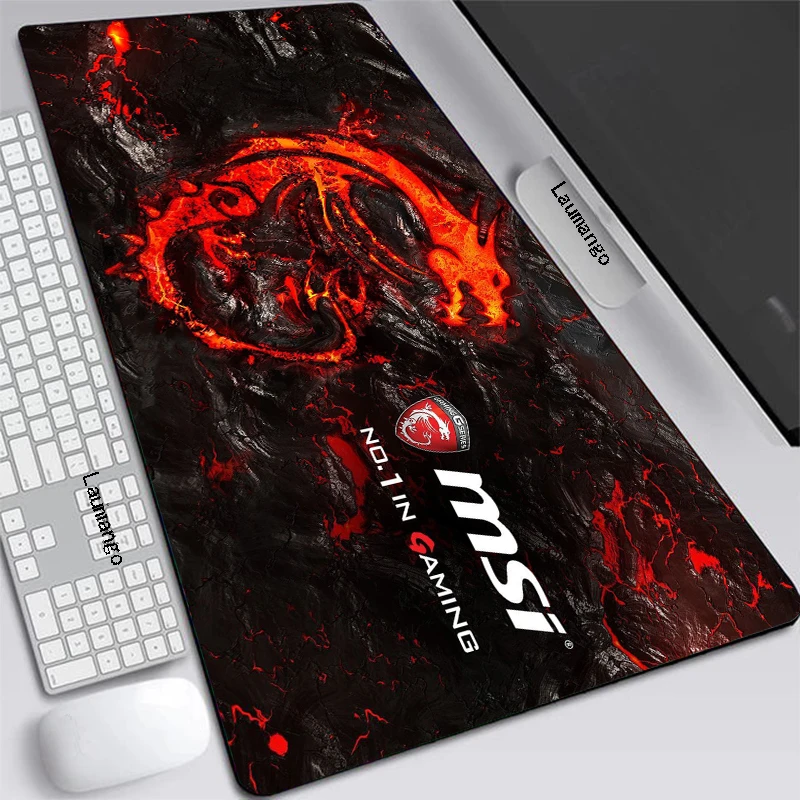 Diplomatie Overtollig Normaal gesproken Msi Mouse Pad Anime Large Xxl Gabinete Gamer Pc Gaming Accessories Mousepad  Keyboard Laptop Computer Speed Mice Mouse Desk Mat - Mouse Pads - AliExpress