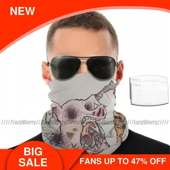 

Horror Pig Mouth Face Mask Carrot On A Stick Facial Mask Fashion with Filters for Adult Pretty Mask