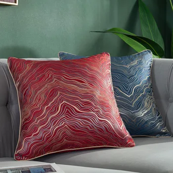 

Oriental Mystical Auspicious Cloud Home Decor Luxury Embroidered Cushion Cover Silk Soft Touch Pillow Cover 45x45cm