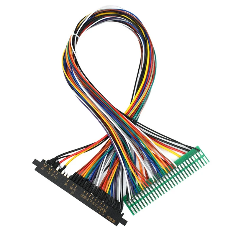 Жгут проводов Jamma 28 Pin Loom для аркадного шкафа аксессуары игры 60 в 1|Запасные части| |