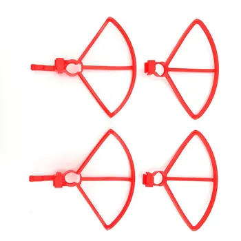 

4PCS Protection Ring Propeller Guard Protector Frame Protective Cover For Hubsan Zino H117S RC Drone Blades Parts