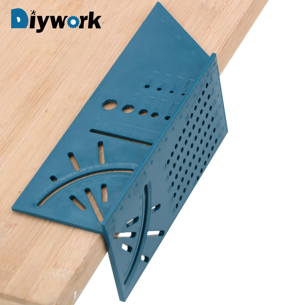 Home Measuring Tapes & Rulers 3D Mitre 90 & 45 Degree Angles Square