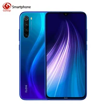 Мобильный телефон Xiaomi Redmi Note 8 с глобальной прошивкой, 4 ГБ, 64 ГБ, Восьмиядерный процессор Snapdragon 665, камера заднего вида 48 МП, 6,3 дюйма, FHD+ экран, 4000 мАч