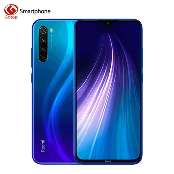 

Global ROM Xiaomi Redmi Note 8 4GB 64GB Mobile Phone Snapdragon 665 Octa Core 48MP Quad Rear Camera 6.3" FHD+ Screen 4000mAh