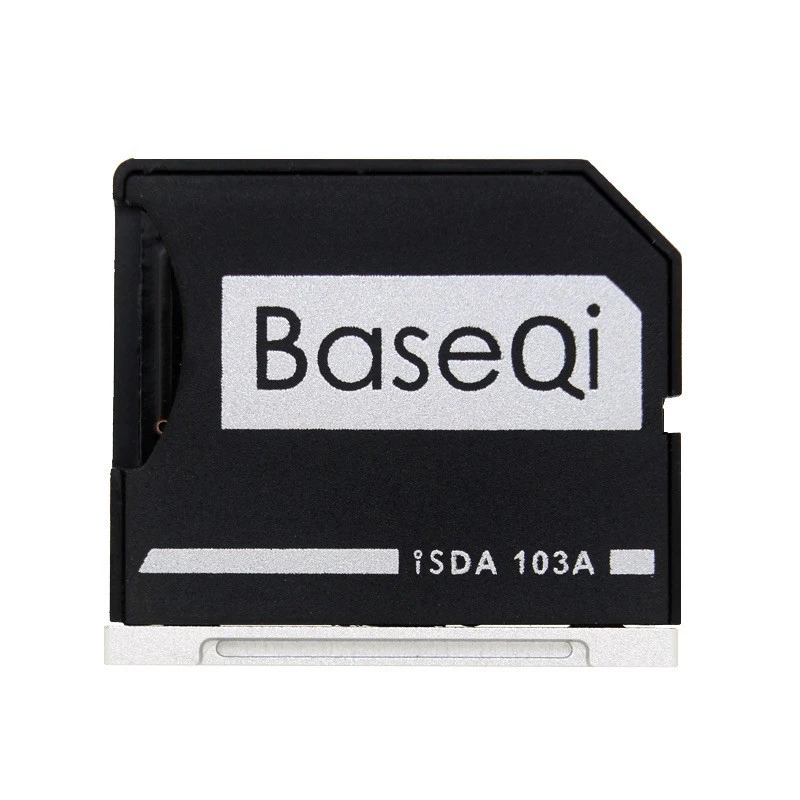 Baseqi Macbook 103/303/504/503 Aluminum Micro Sd Adapter For Macbook