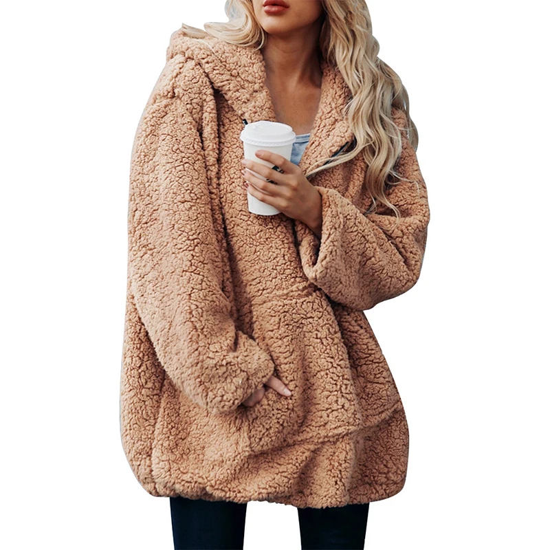 

zipper New women sweatshirt autumn winter loose solid pullover casual sweatshirts female hoodies women clothes streetwear 2019