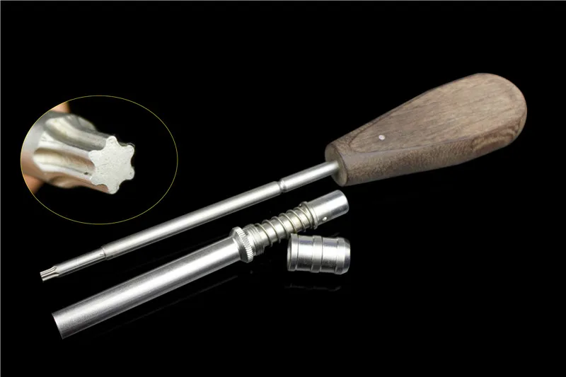정형 외과 악기 의료 크로스 매화 벚꽃 Quincunx 육각 슬리브 드라이버 뼈 나사 홀더 네일 screwdevice 자동 잠금