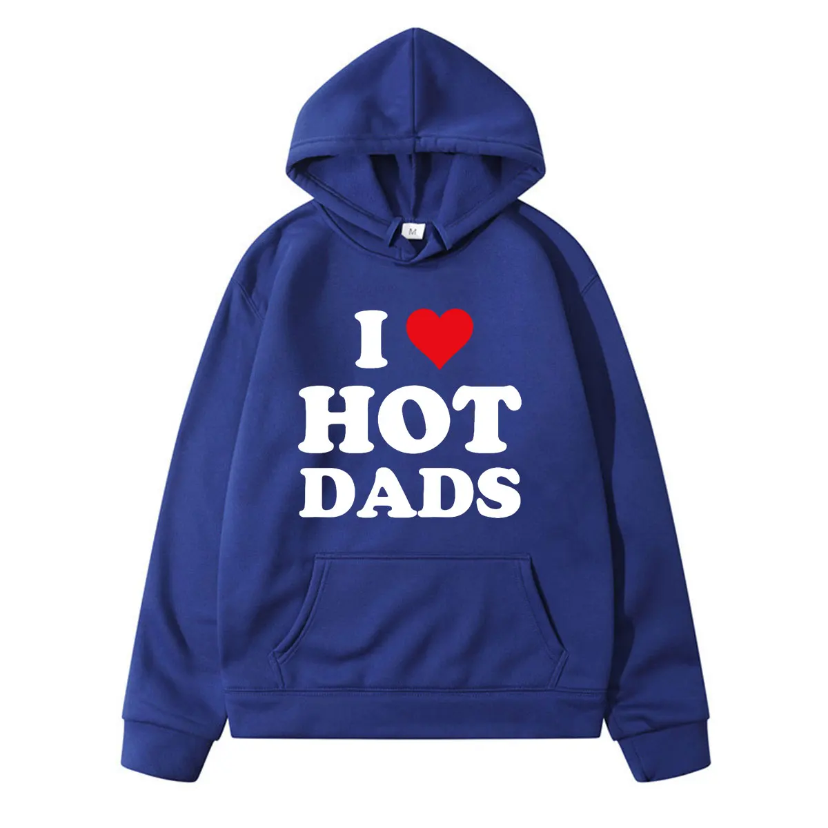 New Style Hot Sale I Love Hot Dads Printed Trend Clothing Comfortabled Couple Sweatshirts Loose High Quality Unsiex Unique Wears