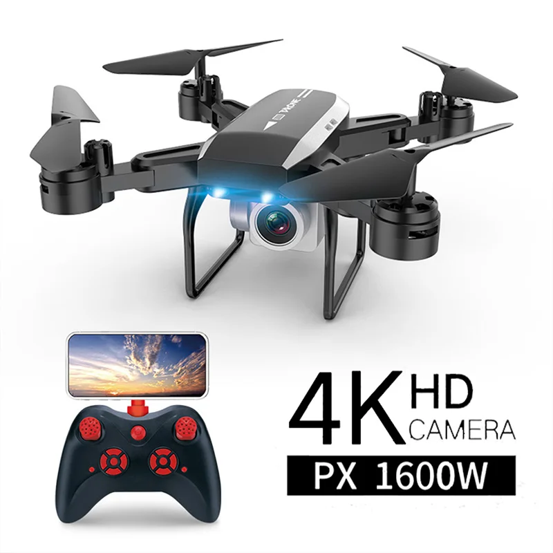 Радиоуправляемый Дрон KY606D 4k HD Аэрофотосъемка 20 минут полета дистанционное