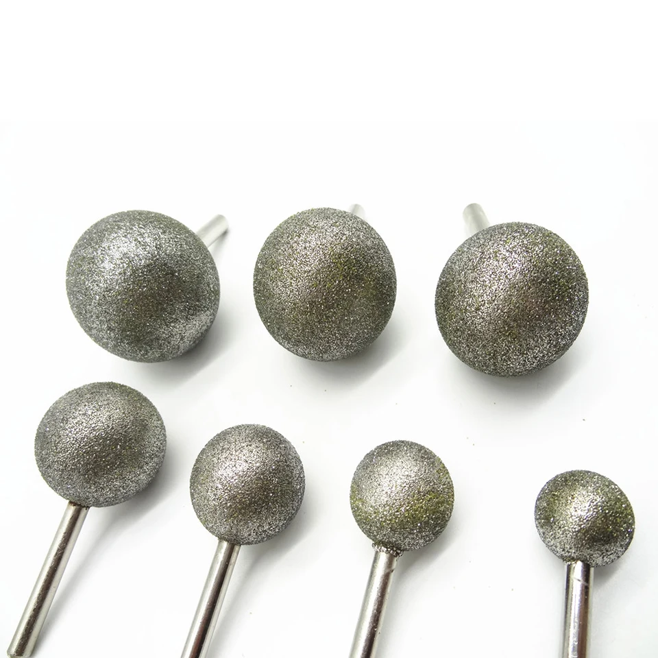 ダイヤモンドバリ研削ドリル5個入り120グリット6mmシャンク8mmシリンダ ダイヤモンドバリ研削ドリル5個入り120グリット6mmシャンク8mm