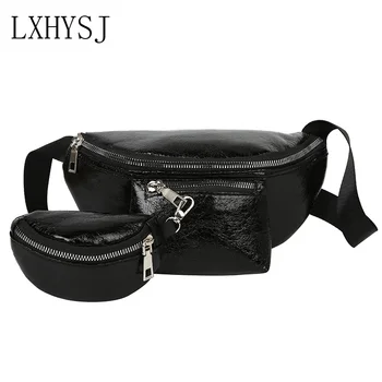

Causal Women's Waist Bag Fashion Chest Pack Travel Female Bum Belt Bags Luxury Fanny pack PU Waterproof Shoulder Messenger Bag