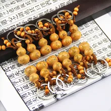 Брелок Тыква Персик Дерево 12 стерео Китайский Зодиак ключ орнамент приносит безопасность счастливый кулон-брелок для автомобиля