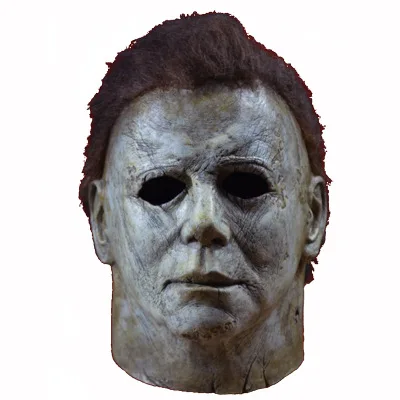 

2019 New Michael Myers Mask Halloween Cosplay Horror Full Face Mask Scary Movie Character Adults Cosplay Costume Props Toy