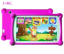 Kids Tablet, B.B.PAW 7 Inch HD Display 1+8G Android 6.0 Tablet for Adults and Kids, 120+ English Educational Preloaded Apps