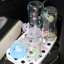 Безопасная очистка хранения термостойкость практичное использование ребенка питатель складной портативный мини бутылка сушилка для дома слив