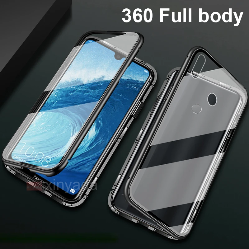 Чехол-книжка на магните для Xiaomi Redmi 7A 7 Note Pro чехол 360 двусторонний из закаленного